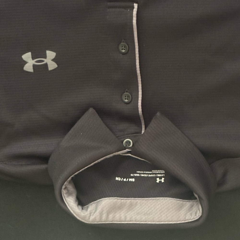 Under Armour Charcoal Polo Shirt